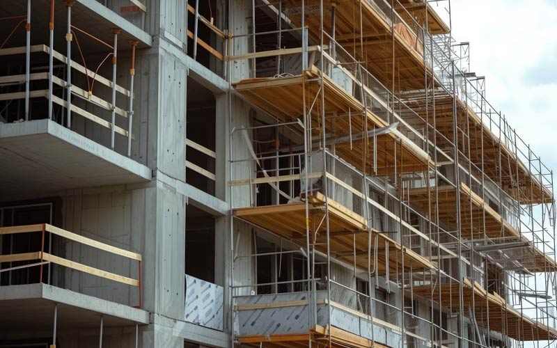 Rusztowanie elewacyjne - zasady doboru, montażu i zabezpieczenia