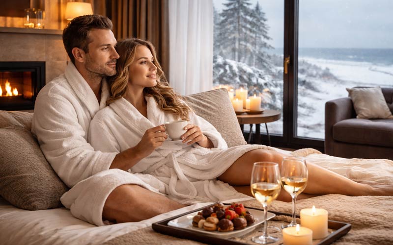 Zimowy wypoczynek w hotelu we dwoje